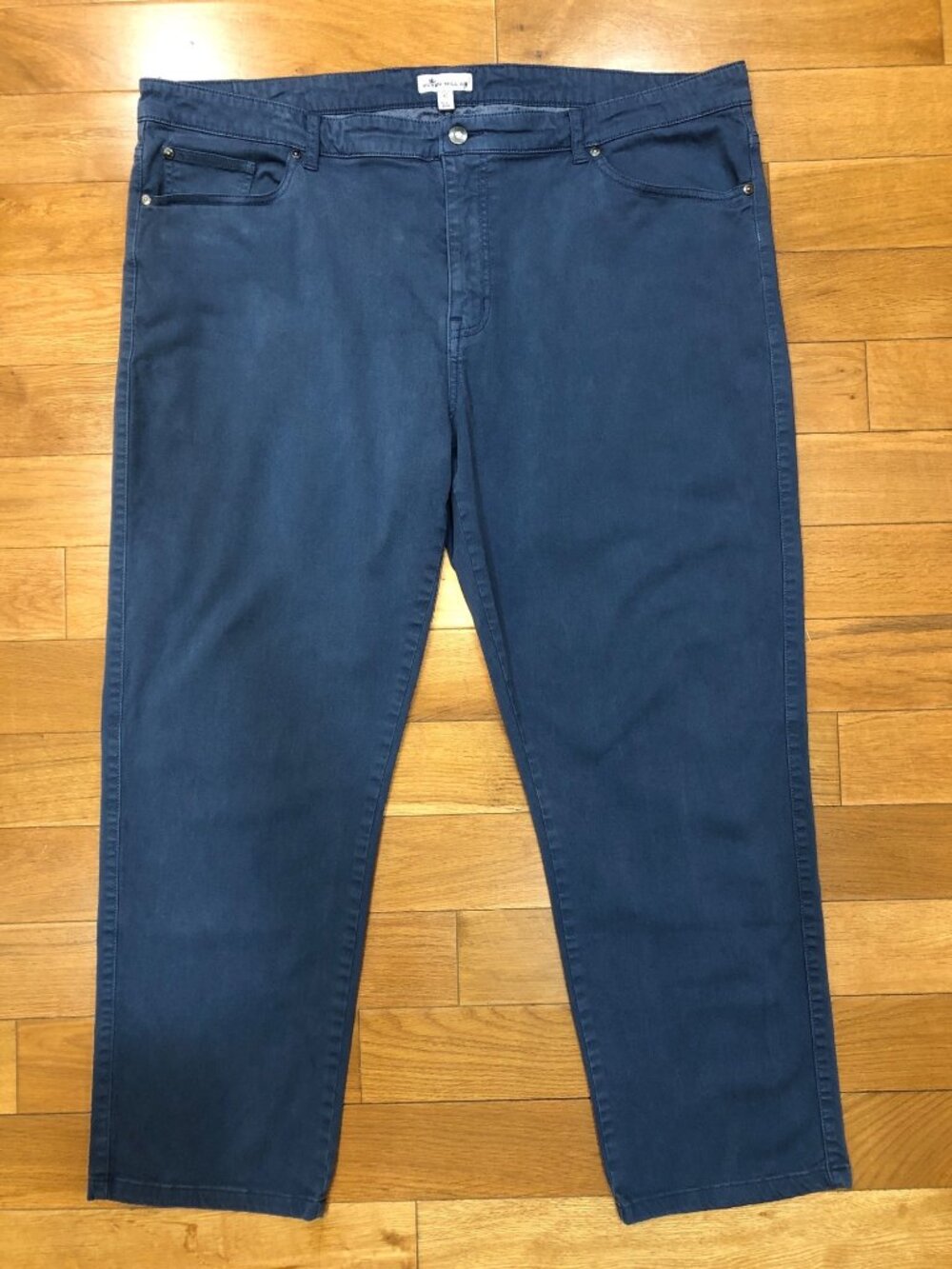 Peter Millar Ultimate Sateen 5-Pocket Pants Blue Men's Size 42 Stretch Chino
